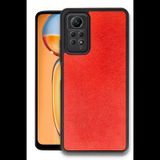 Newface Xiaomi Redmi Note 12 Pro 4g Kılıf Aras Deri Kapak - Kırmızı