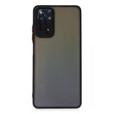Newface Xiaomi Redmi Note 12 Pro 4G Kılıf Montreal Silikon Kapak - Siyah