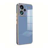NewFace Xiaomi Redmi Note 13 Pro Plus ile Uyumlu Volet Luxury Seri Kamera Korumalı Silikon Kılıf, Mavi