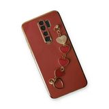Newface Xiaomi Redmi Note 8 Pro Esila Silikon Kırmızı Cep Telefonu Kılıfı