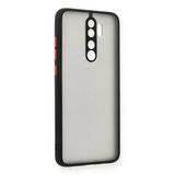 Newface Xiaomi Redmi Note 8 Pro Montreal Silikon Kapak Siyah Cep Telefonu Kılıfı