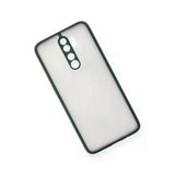 Newface Xiaomi Redmi Note 8 Pro Montreal Silikon Kapak Yeşil Cep Telefonu Kılıfı