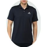Newforss Adidas EF-4003 Erkek Polyester Mesh Polo Yaka T-Shirt - Lacivert