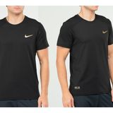 Newforss Nike EF-4574 Erkek Polyester T-Shirt - 2XL - Siyah