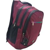 Newfull Style Bags Okul Sırt Çantası-Laptop Sırt Çantası - Bordo