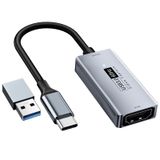 Newhope Video Yakalama Kartı, 4K HDMI - USB C 3.0 Yakalama Kartı, 1080P HD 60fps Canlı ve Kaydetme Video Ses Kapmak için Oyun, Akış, Öğretim, Video Konferans