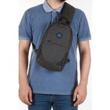 Newish Bady Bag Çok Gözlü Usb Girişli Çapraz Çanta Sırt Çantası Tablet Bölmeli