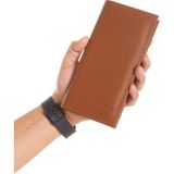 Newish Erkek Deri Telefon Kağıt Para Bölmeli Portföy Kartlık ve Cüzdan NEW264 - Taba