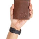 Newish Erkek Hakiki Deri Cüzdan ve Kartlık – NEW396 - Taba