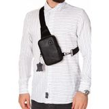 NEWISH POLO ACCESSORIES Newish Polo Kulaklık Çıkışlı Hakiki Deri Telefon Bölmeli Çapraz Omuz Çantası