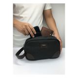 NEWISH POLO ACCESSORIES SUNTREND Kanvas Kumaş Traş Kozmetik Bakım Ve Günlük El Çantası