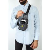 Newish Polo Body Bag Çapraz Göğüs ve Sırt Çantası Telefon Bölmeli Mini 501