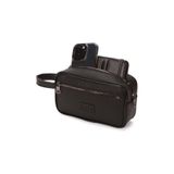 Newish Polo Erkek Deri Portföy Clutch El Çantası Siyah