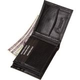 Newish Polo Erkek Hakiki Deri Cüzdan ve Kartlık - Siyah newpolo050
