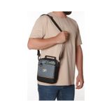 Newish Polo Erkek Quatro Kumaş El Ve Omuz Çantası New313 - Gri