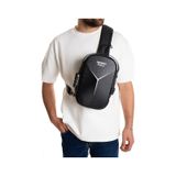 Newish Polo Erkek Şifreli Kilitli Su Geçirmez Sling Bag 404 Çapraz Omuz Ve Sırt Çantası - New404 Siyah - Gri