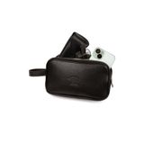 Newish Polo Erkek Siyah Deri Portföy Clutch Traş Kozmetik Bakım ve Günlük El Çantası new277