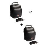 Newish Polo Erkek Siyah Deri Voyager Şık Günlük El Ve Omuz Çantası Şık Crossbody Günlük Erkek Seyahat Çantası