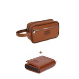 Newish Polo Erkek Siyah Vegan Deri Portföy Clutch Ve Cüzdan Kartlık