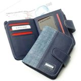 Newish Polo Kot Kumaş Bozuk ve Kağıt Para Kartlık ve Cüzdan newpolo134 - Mavi - Lacivert