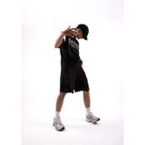 NewLaker Oversize Los Angeles Forma T-Shirt - 4XL - Siyah