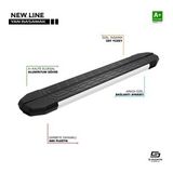Newline Aluminyum Yan Basamak Profil 253 Cm