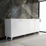 Newline Mobilya Akasya Konsol K10 Beyaz 160 cm