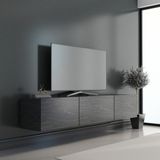 Newline Mobilya Bullet Tv Ünitesi Bendır Mermer 150 cm - Bendir Mermer