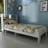 Newline Mobilya Karyola Tek Kişilik 90X190 Montessori Karyola U38-1 - Beyaz - 90 x 190 cm