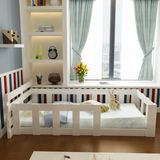 Newline Mobilya Montessori Karyola Beyaz U11 - 90X190 Yatak Uyumlu - 90 x 190 cm