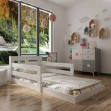 Newline Mobilya Montessori Karyola X2015 90X190 Yatak Uyumlu - Beyaz - 90 x 190 cm