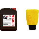 Newmix Cilalı Fırçalı Oto Şam.5 Kg+Premıum Oto Yıkama Eldiveni 2’li Set