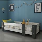 Newmod Touch Karyola Q4012-14 - 90 x 190 cm - Beyaz