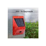 newnet Alarm Güneş Enerjili Solar 129 dB Sesli Hareket Ve Işık Sensörlü + Uzaktan Kumandalı