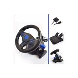 newnet Direksiyon Seti 90° Döndürülebilir / Titresimli Tasarım -Ps2/Ps3/Pc Siyah