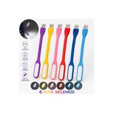 newnet Taşınabilir Esnek Usb Led Işık Lambası 6 ADET Dizüstü Bilgisayar Mini Usb Led Kitap Okuma Lambası