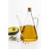 NEWNOW Chef 500 ml Borosilikat Cam Yağdanlık Yağlık Sirkelik