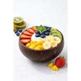 NEWNOW Doğal Hindistan Cevizi Kasesi – El Yapımı Coconut Bowl | Smoothie & Kahvaltı Kasesi