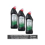 Newo Sıvı tuvalet temizleyici çam kokulu kireç sökücü 3 adet x 750 ml