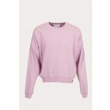 Newold Basic Oversize Unisex Pamuklu Sweatshirt, Pembe, S, OCOSSWS
