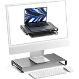 Newolexx Çok Amaçlı Monitör Laptop Notebook Standı Yükseltici Sehpa Metal- Uzay Gri - 29X23X5.5