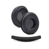 NewPole JBL İle Uyumlu Kulaklık Pedi Kafa Bandı ve 2 Adet Yumuşak Kulaklık Süngeri JBL Tune 450BT 460BT 500BT 510BT 520BT 600 T250 JR300 ile Uyumludur (Siyah)
