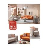 Newrun Home Palermo Koltuk Takimi 3+3+1 Çok Renkli