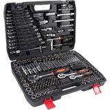 NewStar Germany Cr-V Max 216 Parça Cırcırlı Lokma Anahtar Takımı Full Tam Set Ölçü 1/4