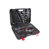 Newstar Tam Profesiyonel Germany 216 Parça Lokma Anahtar Takımı Oto Tamirci Full Tam Set 1/2-3/8-1/4
