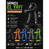 Newstore Home Ayarlı El Yayı 5-60 kg Ayarlanabilir Bilek Kas Güçlendirme - 1 Adet - Renkli