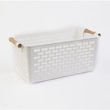Newstore Home Çok Amaçlı Sepet Plastik Beyaz
