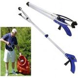 Newstore Home Mavi Renkli Katlanır Çubuk Çöp Toplama Aparatı Kıskacı 80 cm 1 Adet Hafif ve Pratik