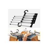 NEWSTORE HOME Pantolon Askılık 5 Li Hareketli Askı