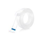 NEWSTORE Nano Yıkanabilir Çift Taraflı Şeffaf Jel Bant 3 Metre X 3 Cm
